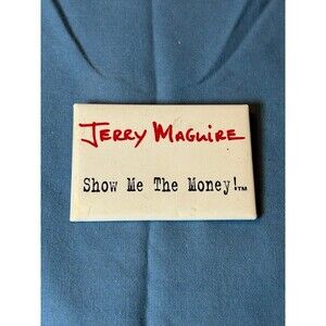 Vintage Jerry Maguire Video Release Promotional Button 1997